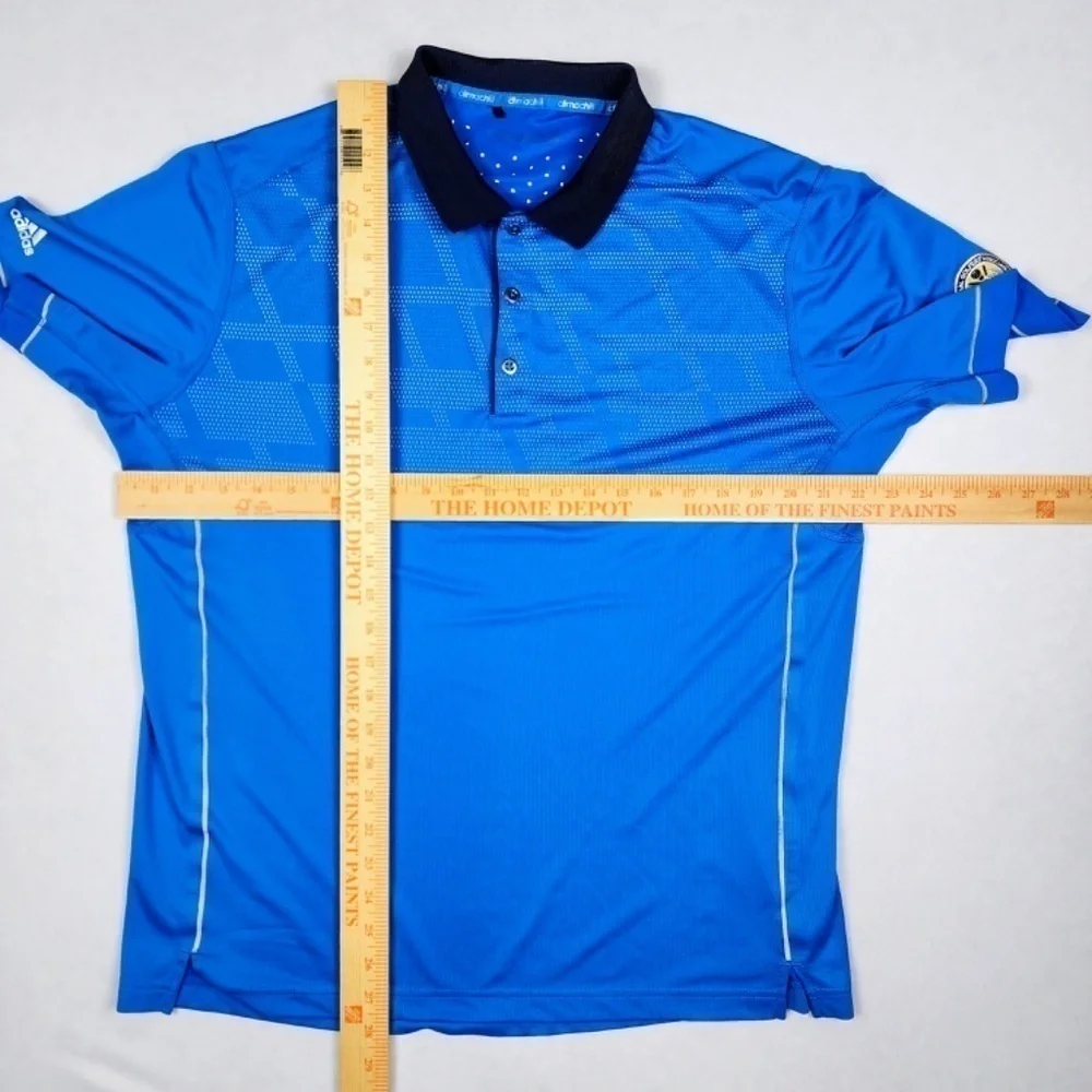 ADIDAS- Climachill Polo Golf Shirt Embroidered Official PGA Professional Mens L